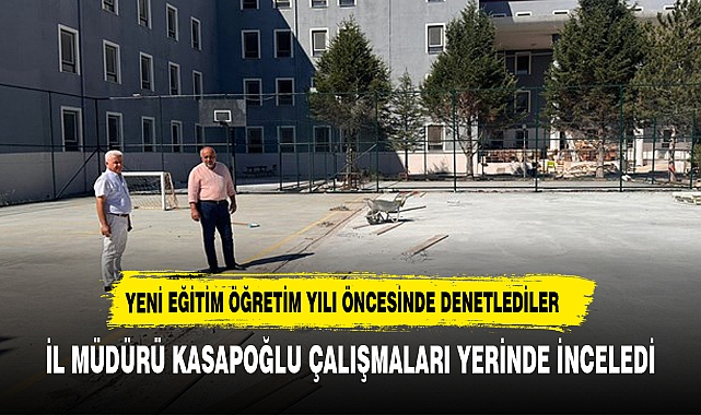 MÜDÜRLER YURTLARDAKİ BAKIM ONARIM ÇALIŞMALARINI İNCELEDİ