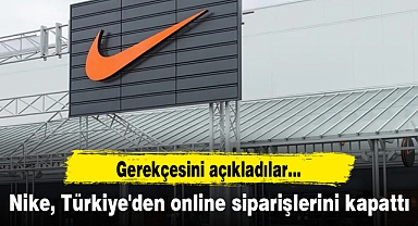 Nike, Türkiye'den online siparişlerini kapattı