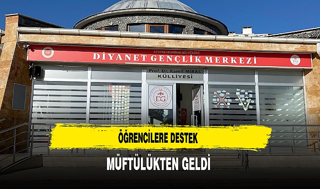 Öğrencilere Destek Müftülükten Geldi