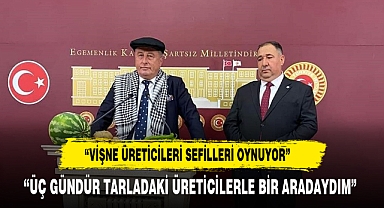 OLGUN , AFYONLU ÇİFTÇİNİN SORUNLARINI TBMM GÜNDEMİNE TAŞIDI