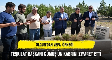 OLGUN’DAN VEFA ÖRNEĞİ