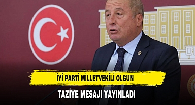 Olgun, Şehit Mehmetçiğimiz İçin Taziye Mesajı Yayımladı