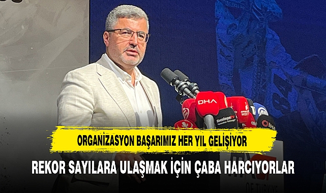 Organizasyon Başarımız Her Yıl Gelişiyor Rekor Sayılara Ulaşmak İçin Çaba Harcıyorlar