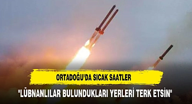 Orta Doğu'da sıcak saatler! İsrail, Lübnan'a saldırdı, 