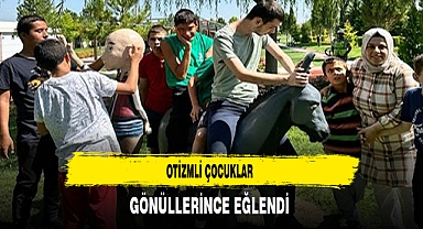 Otizmli Çocuklar Gönüllerince Eğlendi