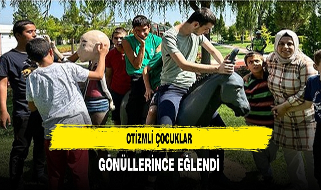 Otizmli Çocuklar Gönüllerince Eğlendi
