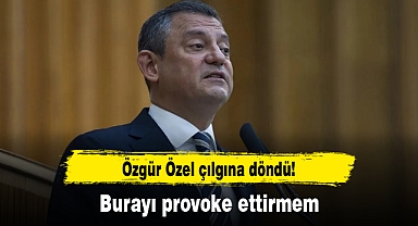 Özgür Özel, Kadın Kolları Kurultayı'nda çılgına döndü: Burayı provoke ettirmem