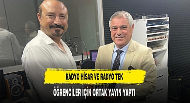 Radyo Hisar ve Radyo Tek Öğrenciler İçin Ortak Yayın Yaptı