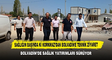 Sağlığın Başında Ki Korkmaz'dan Bolvadin'e Teknik Ziyaret