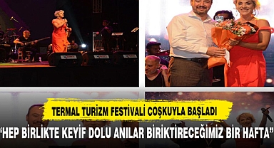 Sandıklı’da Termal Turizm ve Gurbetçi Festivali Coşkuyla Başladı