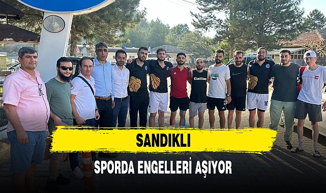 SANDIKLI, SPORDA ENGELLERİ AŞIYOR