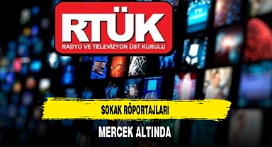 Sokak Röportajları Mercek Altında