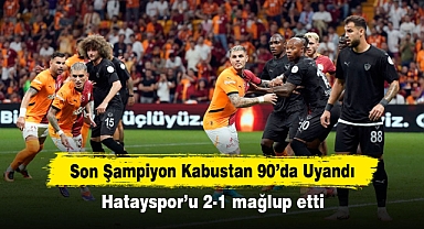 Son Şampiyon Kabustan 90'da Uyandı! Hatayspor'u 2-1 mağlup etti