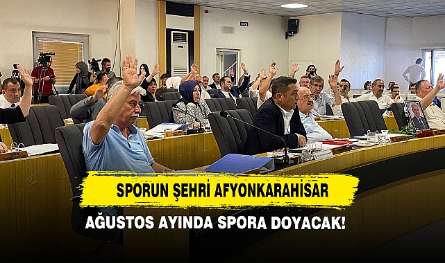 Sporun Şehri Afyonkarahisar, Ağustos Ayında Spora Doyacak
