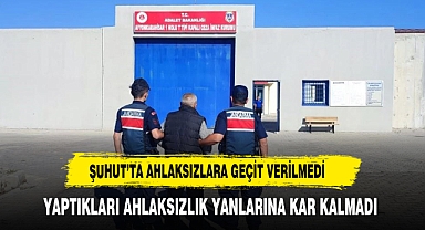 ŞUHUTTA AHLAKSIZLARA GEÇİT VERİLMEDİ