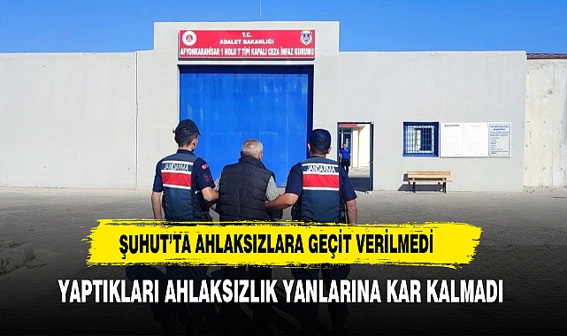 ŞUHUTTA AHLAKSIZLARA GEÇİT VERİLMEDİ