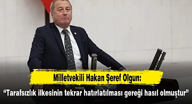 “Tarafsızlık ilkesinin tekrar hatırlatılması gereği hasıl olmuştur”