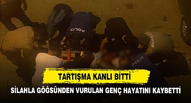 Tartışma Kanlı Bitti Silahla Göğsünden Vurulan Genç Hayatını Kaybetti