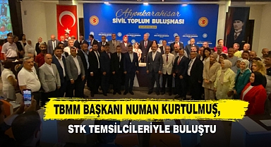 TBMM Başkanı Numan Kurtulmuş, STK Temsilcileriyle Buluştu