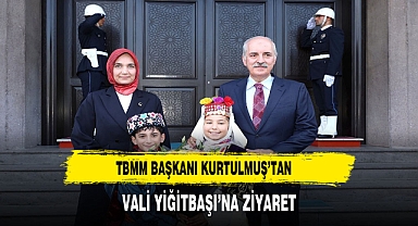 TBMM Başkanı Numan Kurtulmuş'tan Vali Yiğitbaşı'na ziyaret