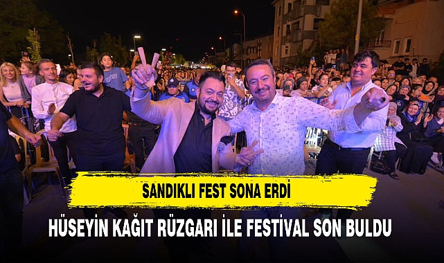 Termal Turizm ve Gurbetçi Festivali Hüseyin Kağıt Konseri ile Sona Erdi