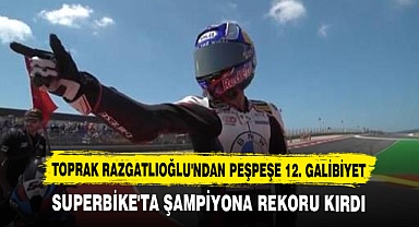 TOPRAK RAZGATLIOĞLU'NDAN PEŞPEŞE 12. GALİBİYET
