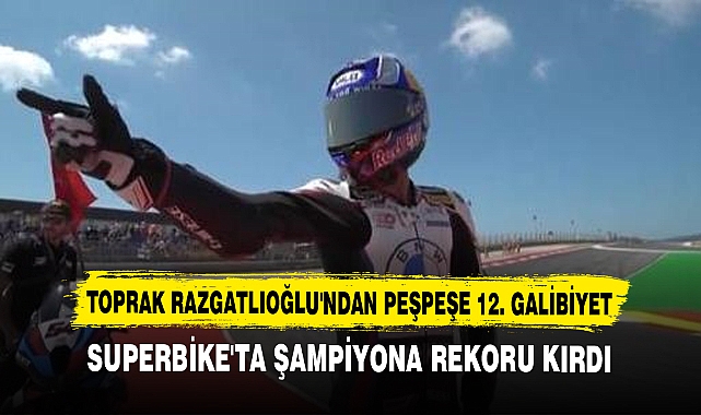 TOPRAK RAZGATLIOĞLU'NDAN PEŞPEŞE 12. GALİBİYET