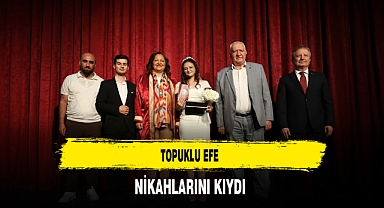 Topuklu Efe Nikahlarını Kıydı