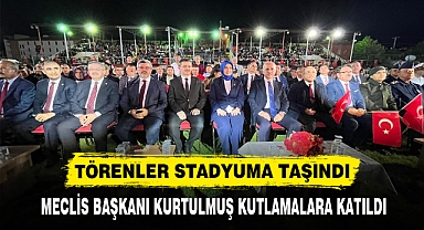 TÖRENLER STADYUMA TAŞINDI