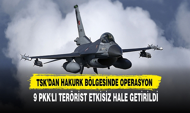 TSK’DAN HAKURK BÖLGESİNDE OPERASYON