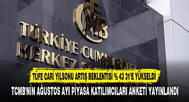 TÜFE CARİ YILSONU ARTIŞ BEKLENTİSİ % 43 31’E YÜKSELDİ