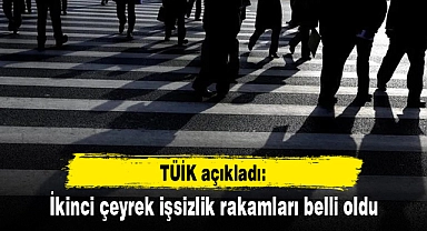 TÜİK açıkladı: İkinci çeyrek işsizlik rakamları belli oldu