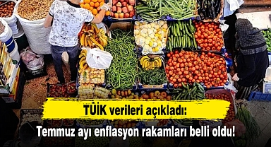 TÜİK temmuz ayı enflasyon rakamlarını açıkladı