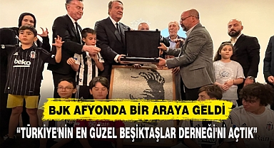 TÜRKİYE'NİN EN GÜZEL BEŞİKTAŞLILAR DERNEĞİNİ AÇTIK