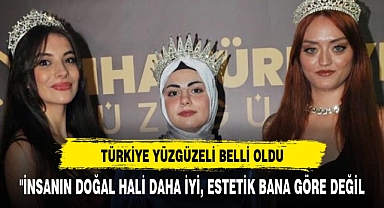 Türkiye Yüz Güzeli yarışmasının kazananı belli oldu