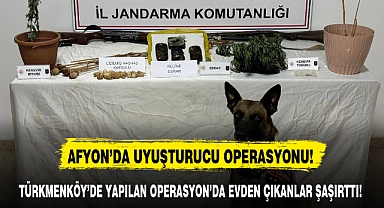 TÜRKMENKÖY'DE YAPILAN OPERASYON'DA EVDEN ÇIKANLAR ŞAŞIRTTI!