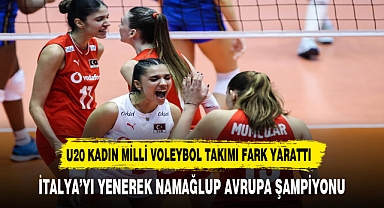 U20 KADIN MİLLİ VOLEYBOL TAKIMI FARK YARATTI