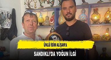 Ünlü İsim Alişan’a Sandıklı’da Yoğun İlgi