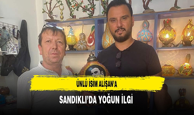 Ünlü İsim Alişan’a Sandıklı’da Yoğun İlgi