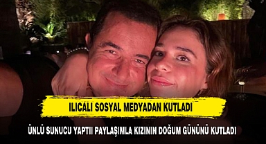 ÜNLÜ İSİM KIZININ DOĞUM GÜNÜNÜ YAPTIĞI PAYLAŞIMLA KUTLADI