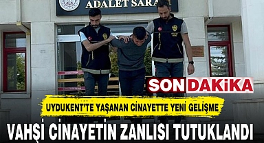 VAHŞİ CİNAYETİN ZANLISI TUTUKLANDI