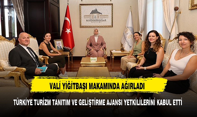 Vali Yiğitbaşı TGA ve İl Kültür ve Turizm Müdür Vekili'ni Kabul Etti