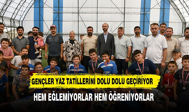 Yaz Kuran Kursları Halı Saha Turnuvası Şampiyonu “Fatih Kuran Kursu” Oldu