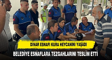 “Yeni Kapalı Pazar Yerinde Kura Çekimi ile Esnaflara Tezgah Teslimi Gerçekleşti”