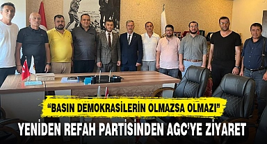 YENİDEN REFAH PARTİSİNDEN AGC'YE ZİYARET