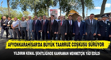 Yıldırım Kemal Şehitliğinde Kahraman Mehmetçik Yâd Edildi
