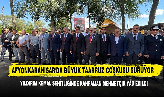 Yıldırım Kemal Şehitliğinde Kahraman Mehmetçik Yâd Edildi