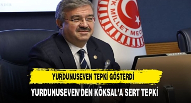 YURDUNUSEVEN'DEN KÖKSAL'A SANDALYE TEPKİSİ