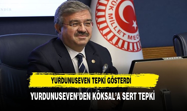 YURDUNUSEVEN'DEN KÖKSAL'A SANDALYE TEPKİSİ