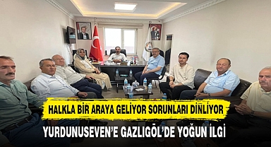 Yurdunuseven, Gazlıgöl Belediye Başkanı Mustafa Güngör’ü Ziyaret Etti